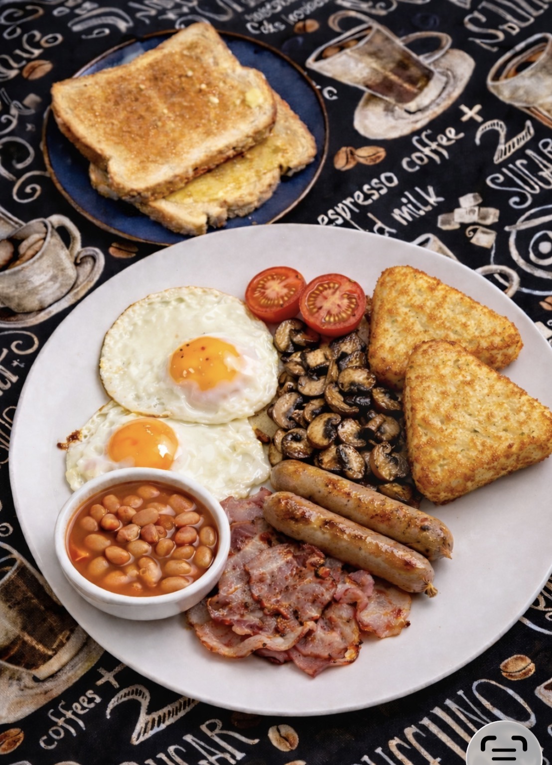 The Coach House full English breakfast