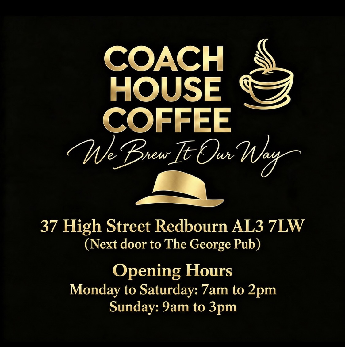 Coach House Coffee — We Brew It Our Way